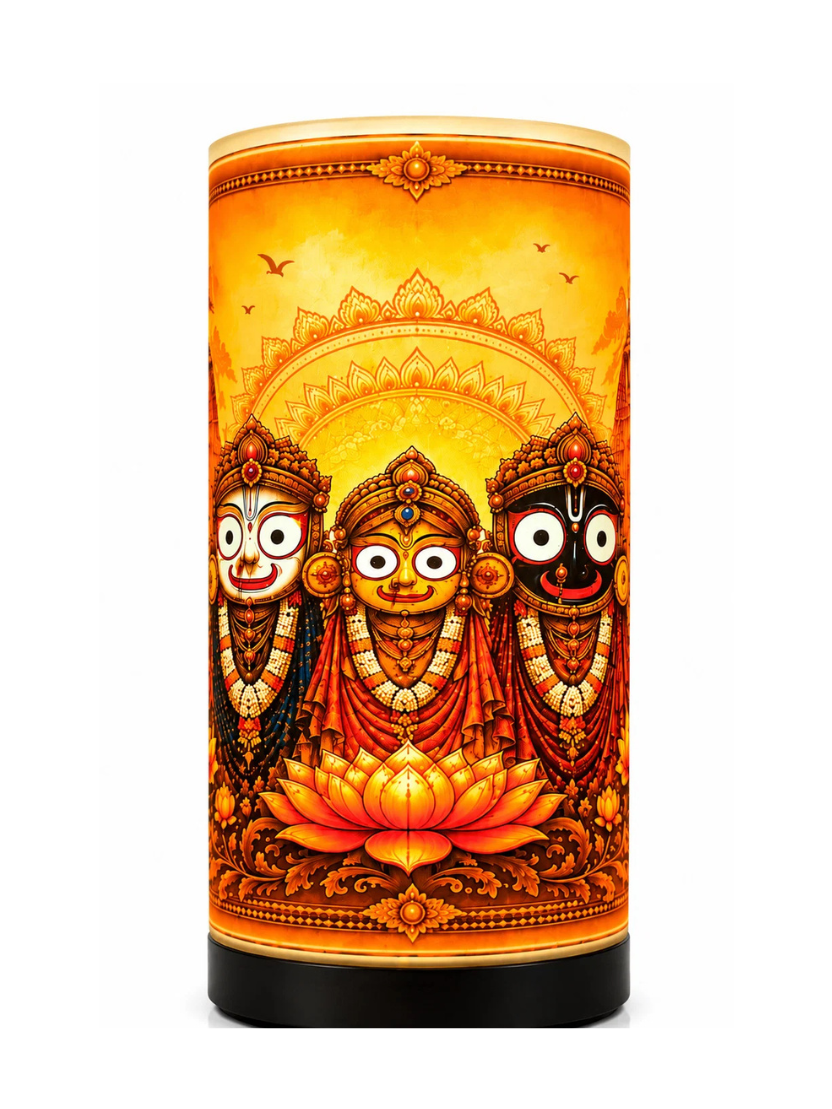 Shri Jagannath Devotional Cylinder LED Lamp