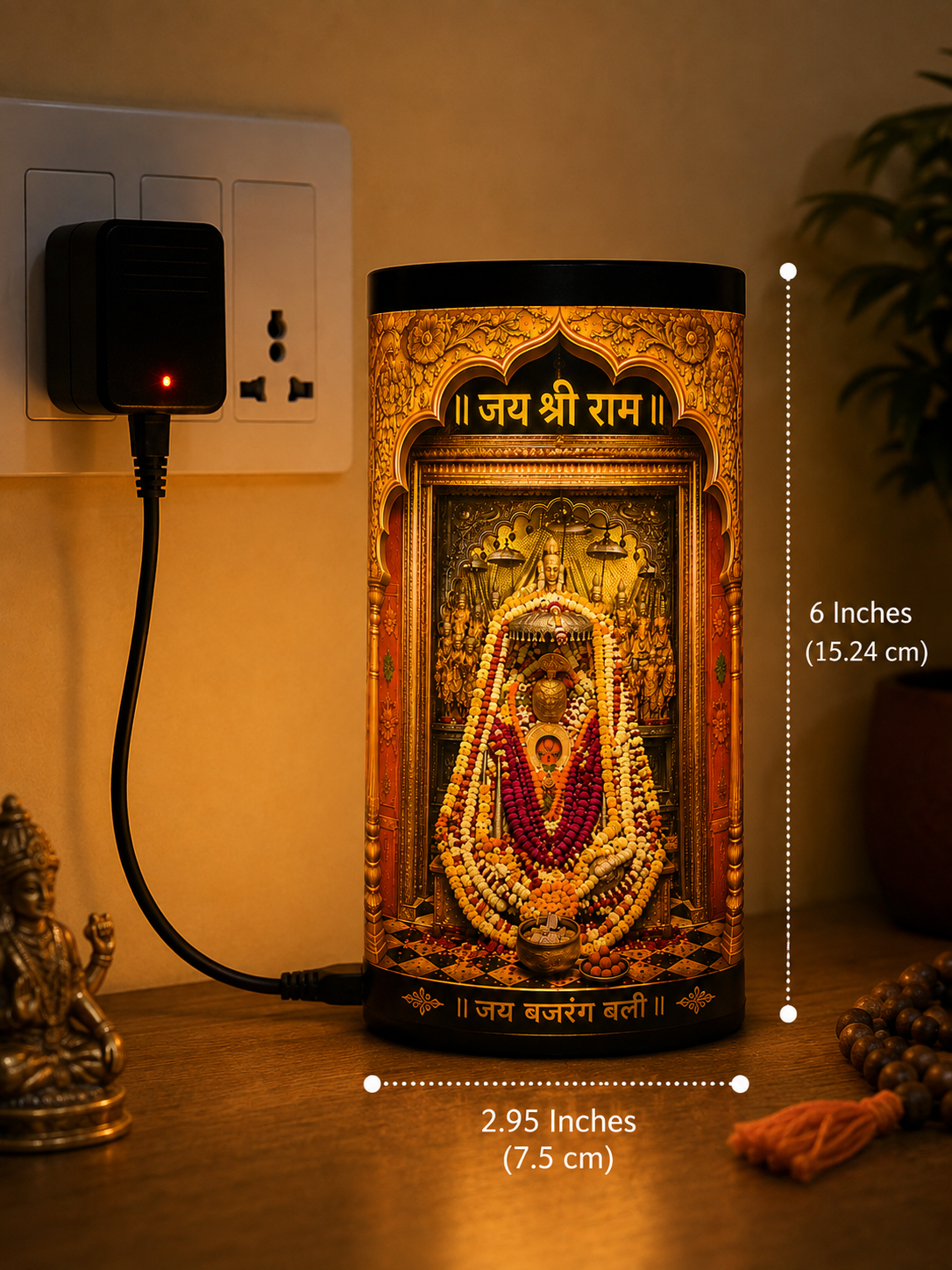 Shri Hanuman Garhi Mandir Ayodhya LED Lamp