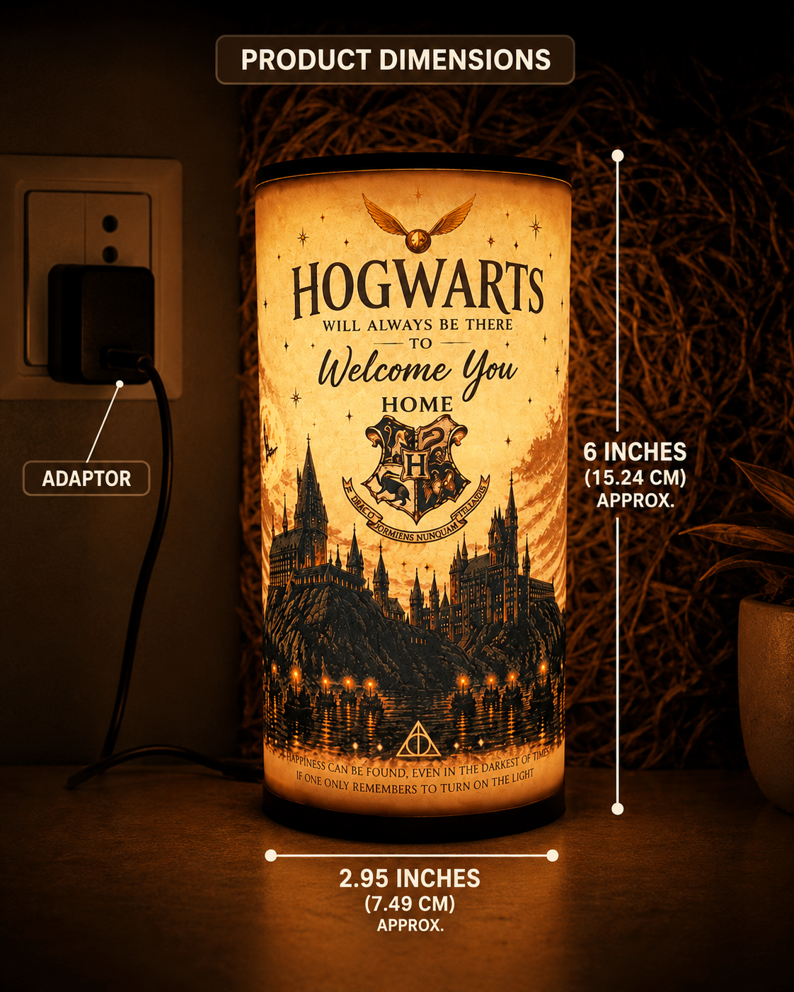 Harry Potter Hogwarts Lamp
