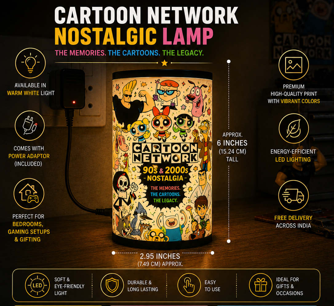 Cartoon Network Nostalgia LED Lamp