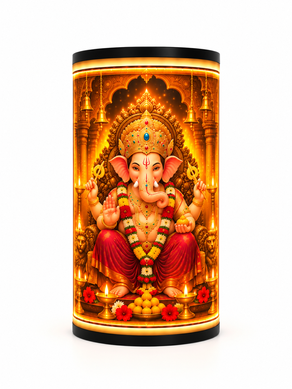 Lord Ganesha Devotional LED Lamp